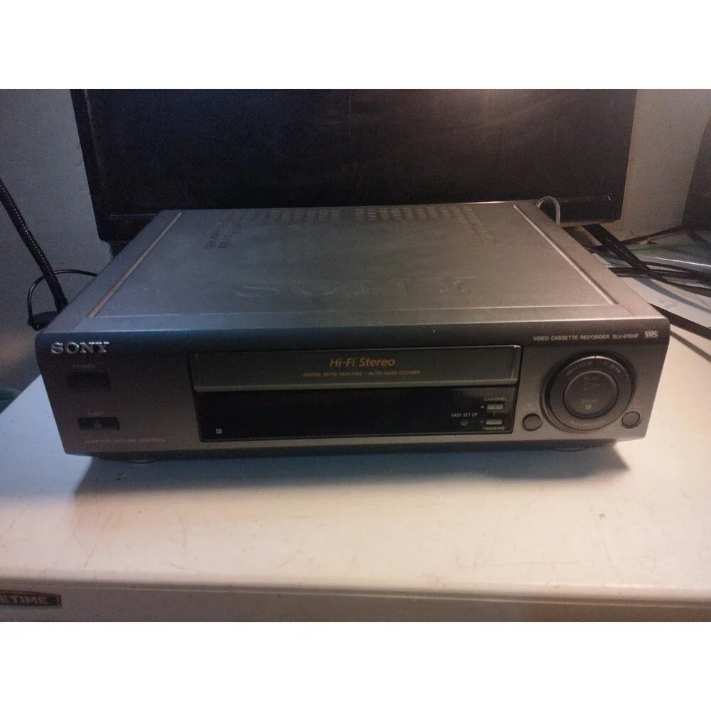 Sony SLV-676HF Hi-Fi Stereo VCR VHS - For Parts Or Repair